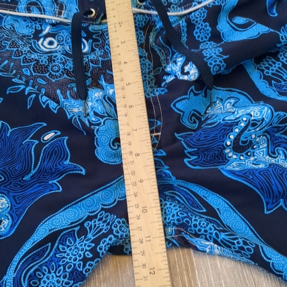 Final Price Quiksilver Board Shorts Mens Size 31 Blue Pocket Surfer Beach - Picture 7 of 8